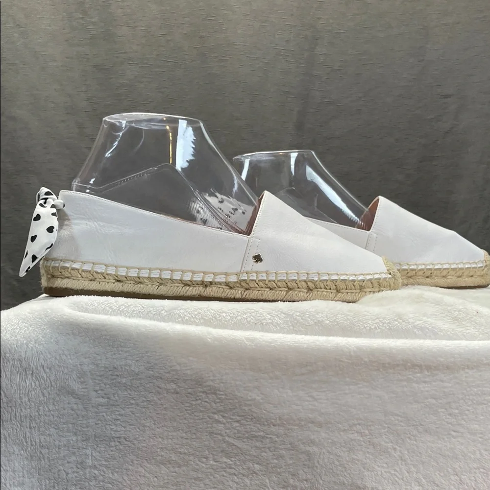 Kate Spade New York Grayson Espadrilles with Polka Dot Accent